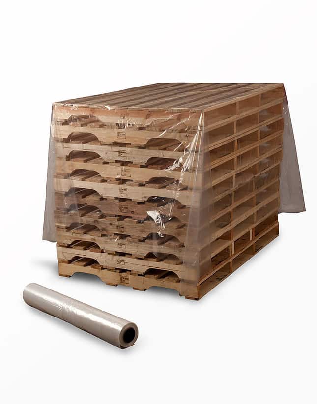 Clear Poly Pallet Top Sheets White or Clear Pallet Plastic Sheets